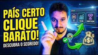 SERP Avançada: Como Escolher o Melhor País, CPC Barato e Concorrência Baixa!