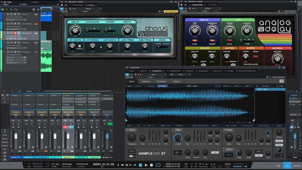How to make Drill Melodies Studio One