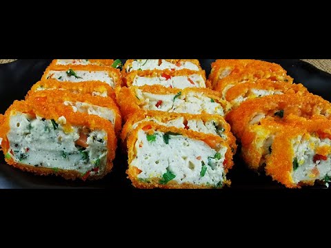 Tauhu Berlauk Rangup/Crispy Vegetable Tofu - YouTube