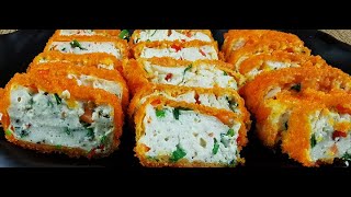 Tauhu Berlauk Rangup/Crispy Vegetable Tofu