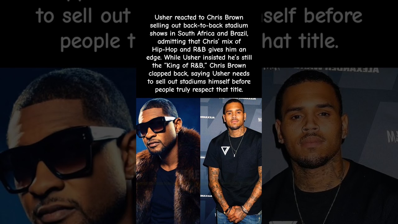 Chris Brown SHUTS DOWN Usher after bold ‘King of R&B’ claim! 