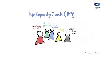 Scrum Sprint Planning Anti-Patterns (9) – No Capacity Check (Hands-on Agile Webinar #5)