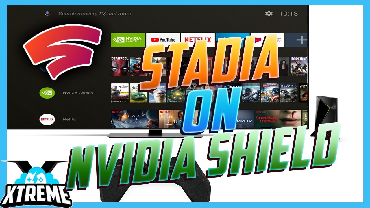 How To Play Google Stadia On the Nvidia Shield Tv With The Google Stadia Controller!