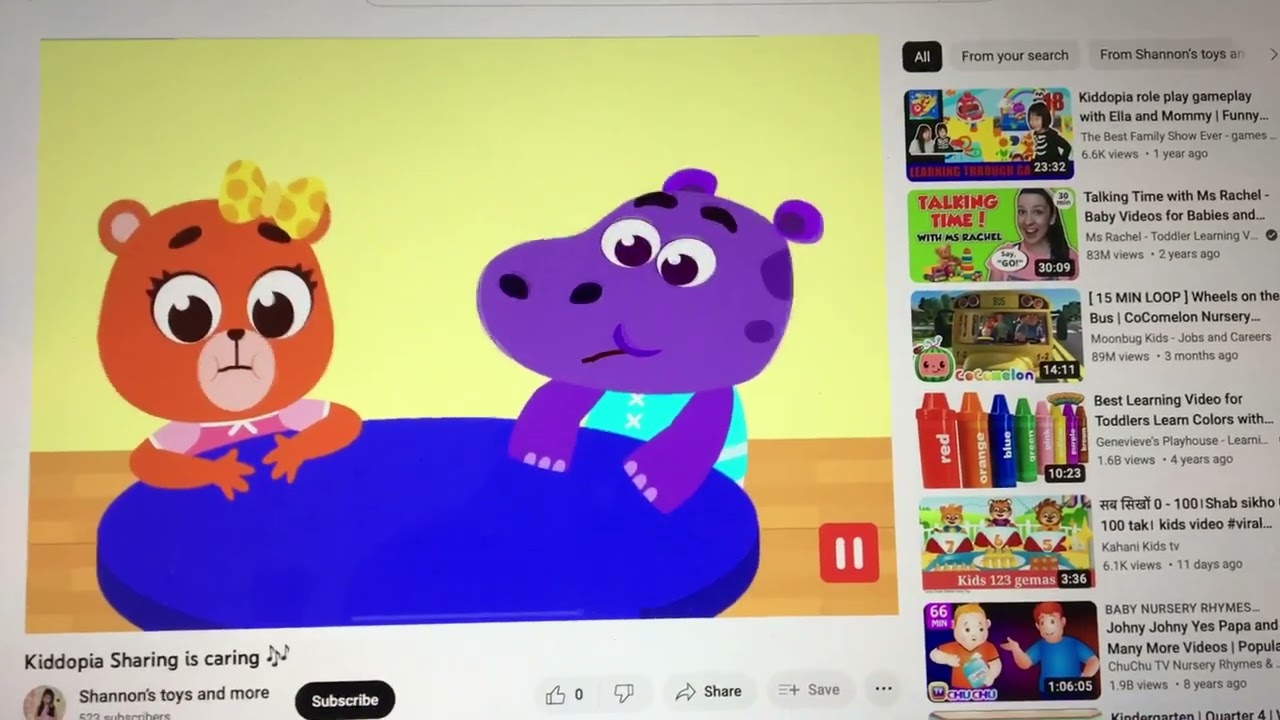 Kiddopia Sharing is caring🎶