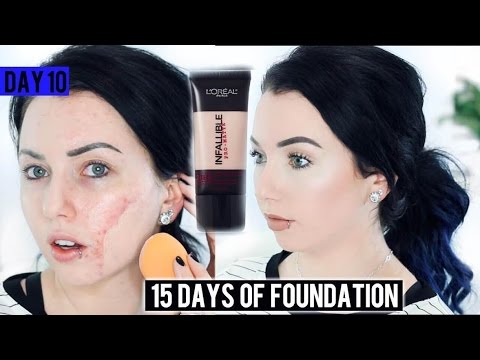 Video: L'Oreal Paris Infallible Pro-Matte 24-Hr Foundation Review