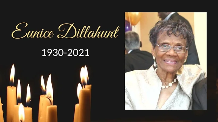 Celebration of Life Service: Sis. Eunice J. Dillah...
