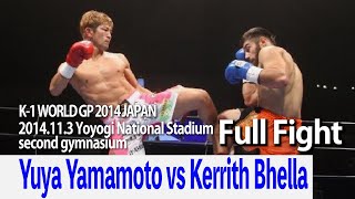 Yuya Yamamoto vs Kerrith Bhella 2014.11.3 Yoyogi National Stadium second gymnasium