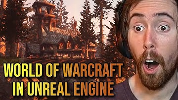 Asmongold Reacts To World of Warcraft in Unreal Engine 4 - Kambrio Machinima | Daniel L