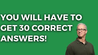 Is Your IQ Better Than Most? You Must Give 30 Correct Answers!