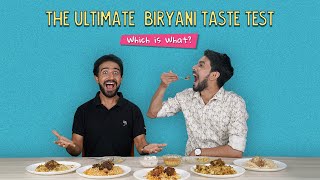 The Ultimate Biryani Taste Test: Which Is What? | Ft. Akshay & Rohit | Ok Tested