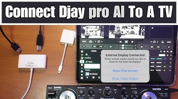 How To Connect Djay pro AI To A TV