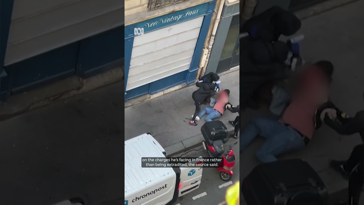 Suspect in botched French crypto kidnapping arrested | ABC NEWS - YouTube