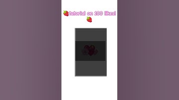 Tutorial on 100 likes!! :) #shortss