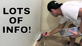 The ULTIMATE SKIM COATING GUIDE In One Video!