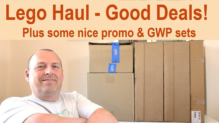 Lego Haul - Some really good deals and discounts this time, plus some really good promo sets
