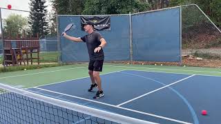 Pickleball minute -  Keep your feet moving on the court.