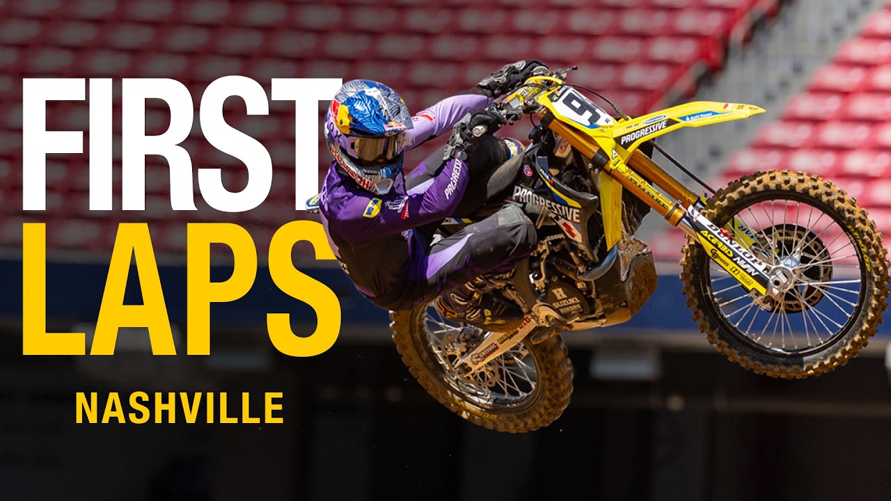 First Laps | 2026 Nashville Supercross - YouTube