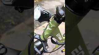 Engwe bike battery and brake