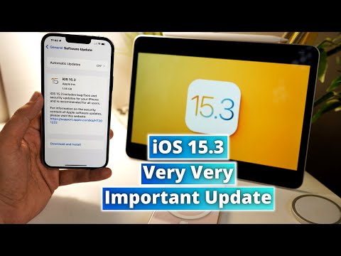 iOS 15.3 Released | What&rsquo;s New? Very Important Update