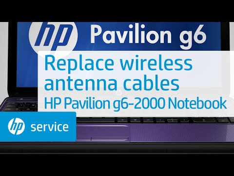 Ganti kabel antena nirkabel Buku Catatan HP Pavilion g6-2000 Dukungan HP by HP Support