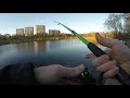Рыбалка на спиннинг в центре города Санкт-Петербург!