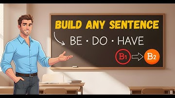 The 3 Verbs That Build 90% of English