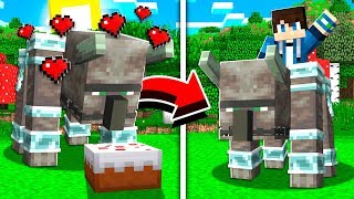 How to TAME AND RIDE RAVAGERS in Minecraft! (Pocket Edition, Xbox, PC)