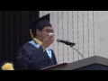 Valedictorian solves rubiks cube in graduation speech