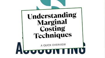 Marginal Costing - Leaving Cert Accounting