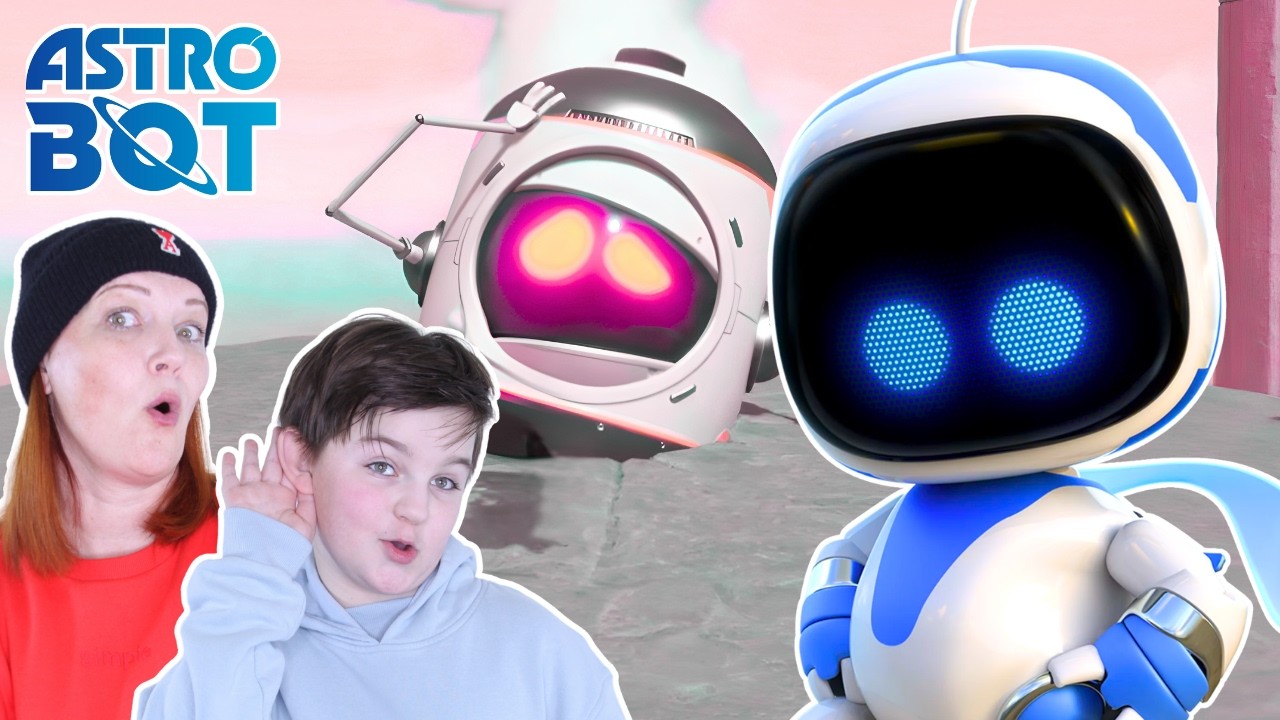 Место крушения робота Astro Bot: Новая Галактика | Детские игры с Имой и Джесси