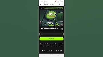 Memes lab bot Daily Memecoin Cipher today 26 October 2024