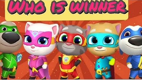 Talking Tom Hero Dash - Tom - 3 x Gameplay Android and IOS