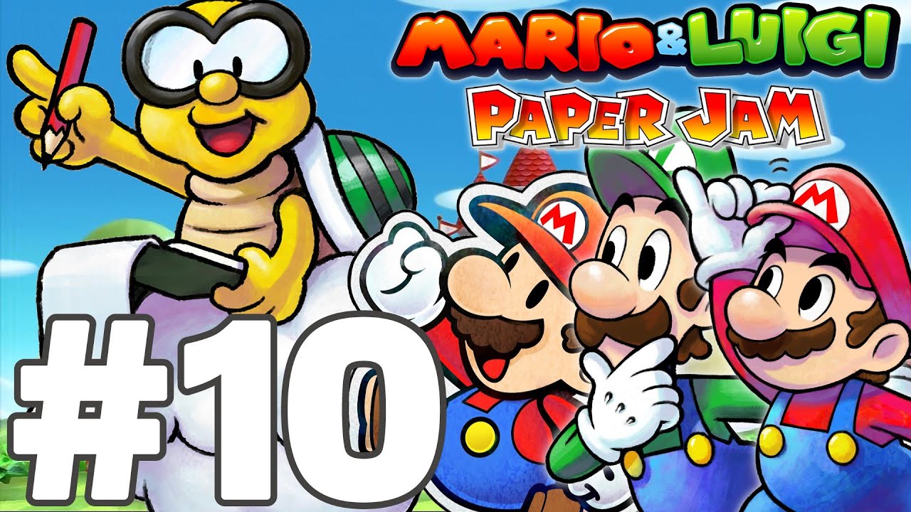 MARIO & LUIGI PAPER JAM BROS Episode 10 FR Nintendo 3DS & 2DS - YouTube