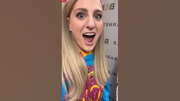Thumbnail of Meghan Trainor reacts to a Cupcakke Remix of All About That Bass #cupcakke #meghantrainor #shorts