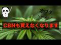 【悲報】6月からCBNも日本で禁止に