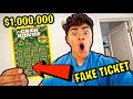 Fake Winning Lottery  
Ticket Prank *$1,000,000*