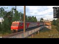 Trainz 2019: ЭТ2М-055, поезд №6477/6478 Невдубстрой – Обухово