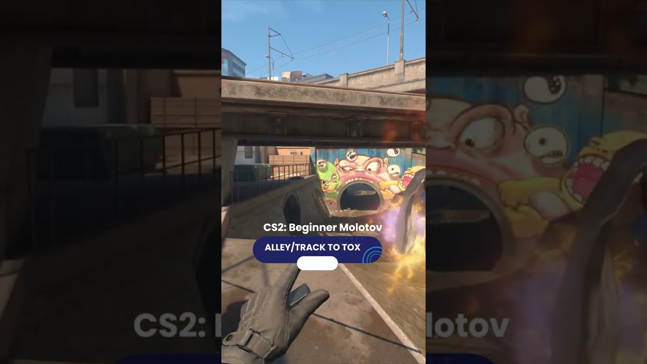 CS2 Overpass: Molotov Toxic With This Lineup - Nades Guide