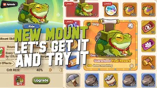 Lucky Spinner Draws \u0026 Round Pepe Mount Test in Legend of Mushroom