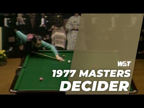 DECIDING FRAME | 1977 Masters Final | Doug Mountjoy vs Ray Reardon