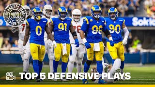 Top 5 Defensive Plays From The Rams’ 2023 Season