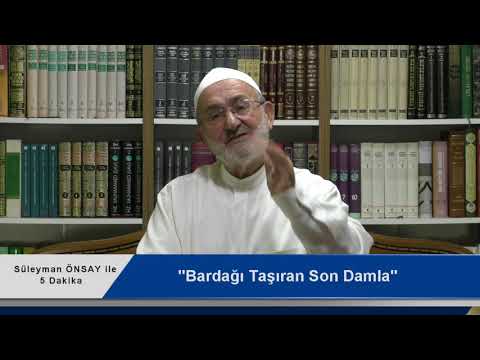 Bardağı Taşıran Son Damla