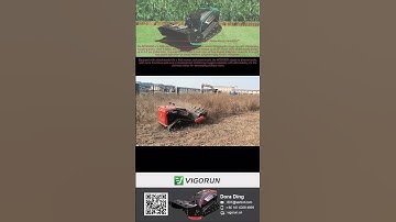 remote operated versatile tool transporter 7700USD for sale online with best price to Europe #mower