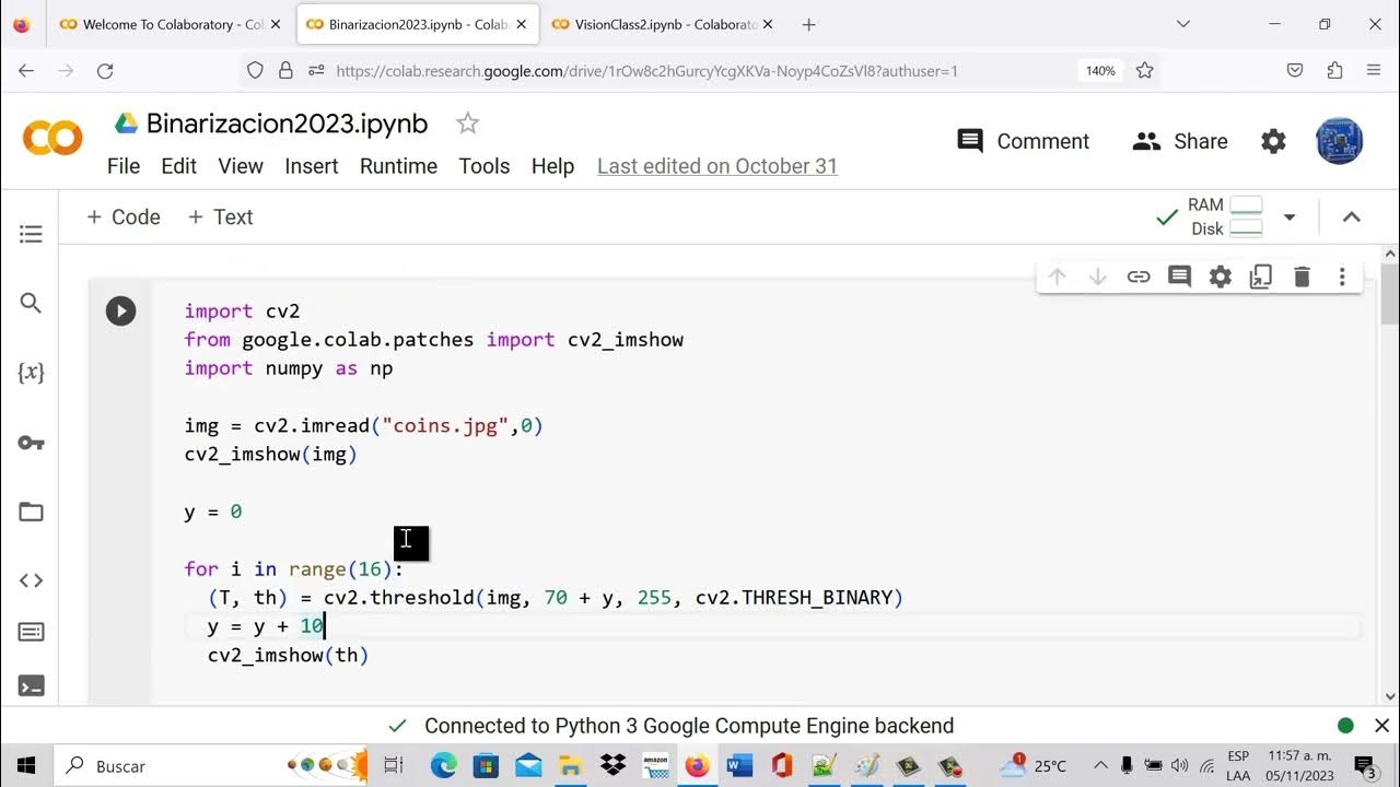 binarizacion de una imagen usando Python - YouTube