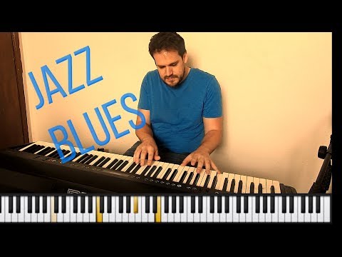 Jazz Blues Piano Solo - Blues in C