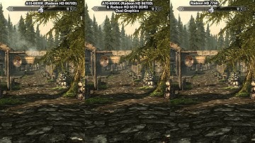 AMD Dual Graphics Test 13.8 Beta Driver - Skyrim