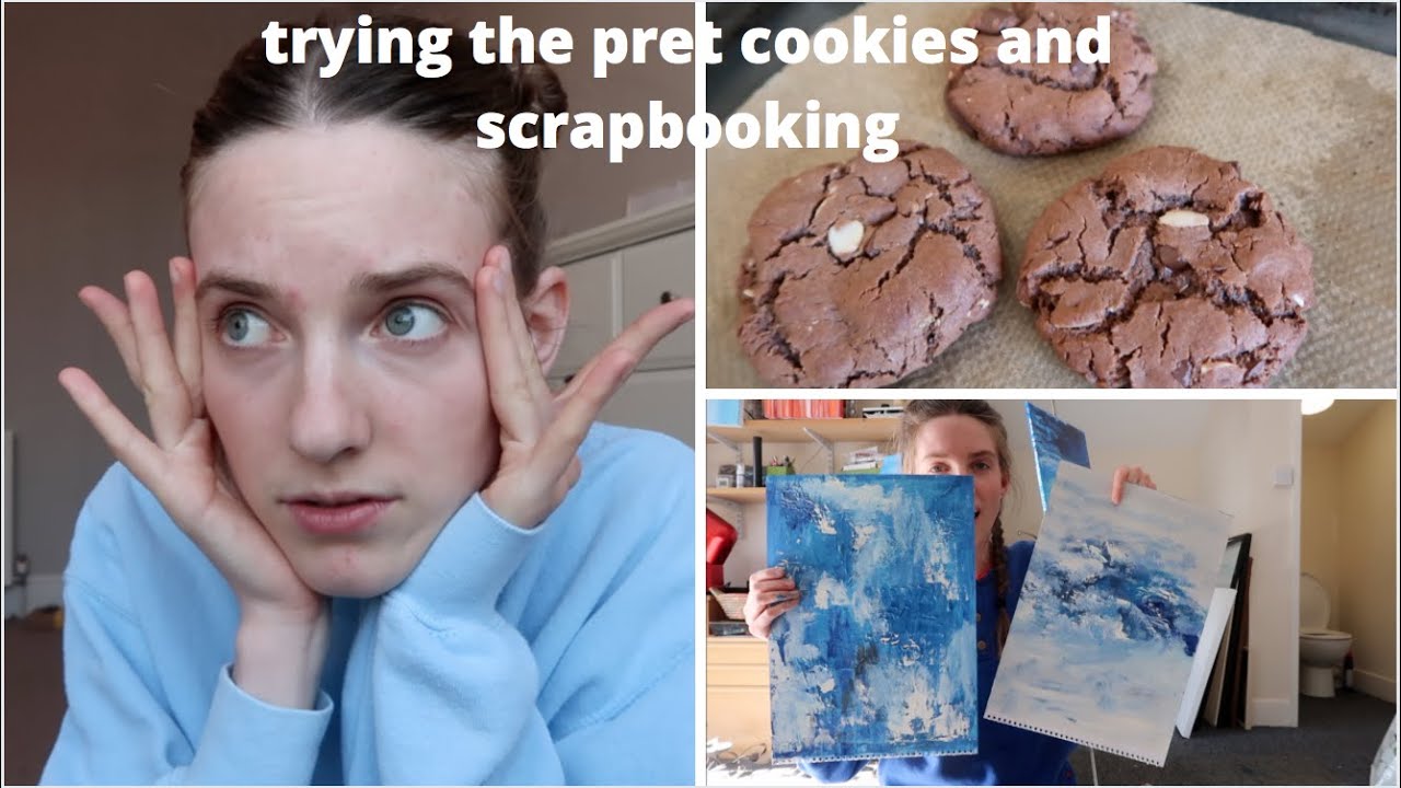 Baking, crafting and having a well needed chat - YouTube