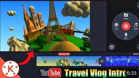 How to Make Travel Vlog Intro in Kinemaster For Beginners || Intro Kaise Banaye