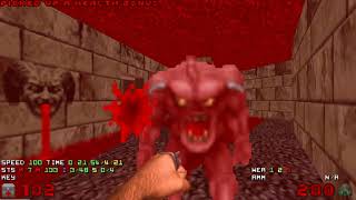 Doom e3m4 UV fast in 4:16 (world record)