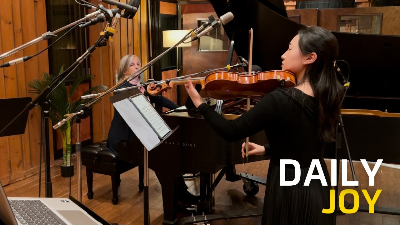 Excerpts from Sonata for Viola and Piano | Yoonsa Lee & Orli Shaham | Daily Joy